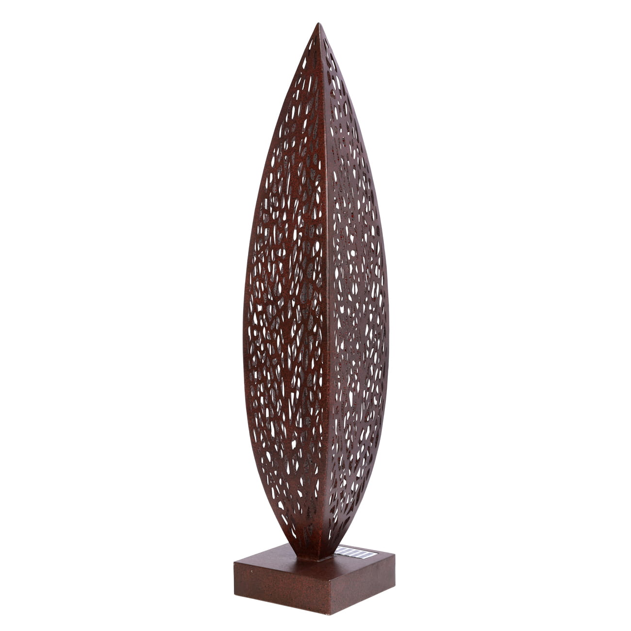 Leaf Solar Sculpture — Decorative Garden Lamp