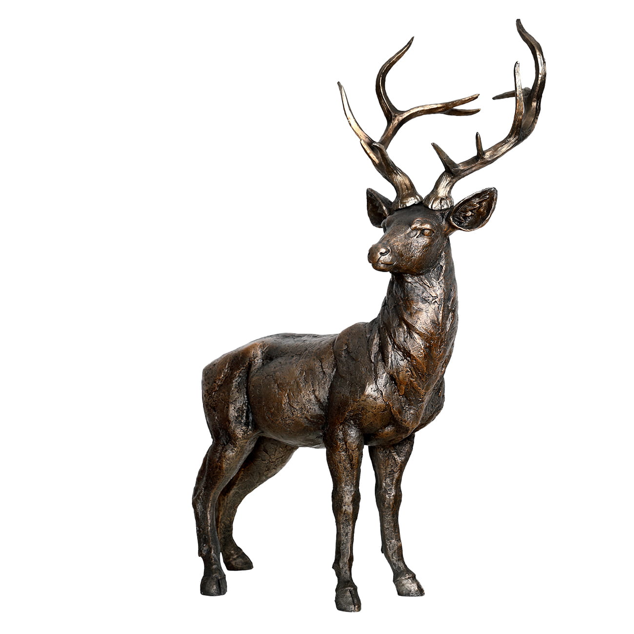 Monarch Sculpture — Standing Stag