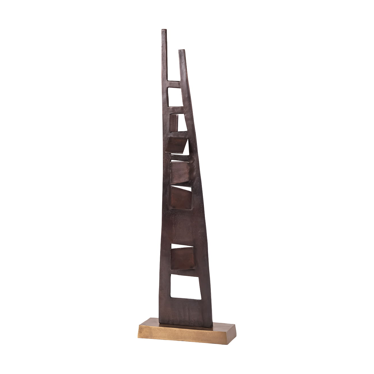 Sculpture The Ascending — leaning tower
