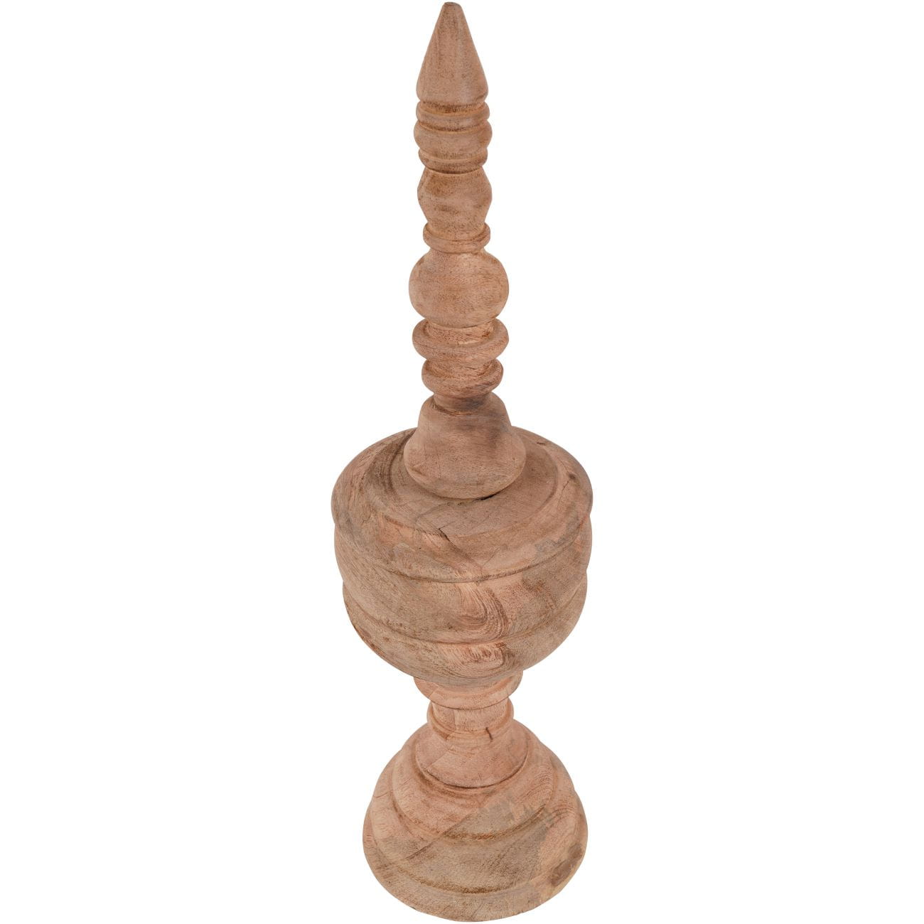 Tower Sculpture — Wooden Decorative Finial